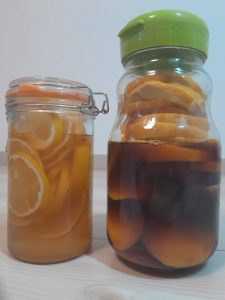 スパイスシロップとはちみつ