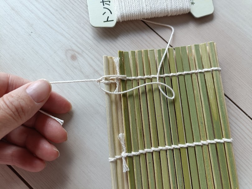 巻きすランタンDIY