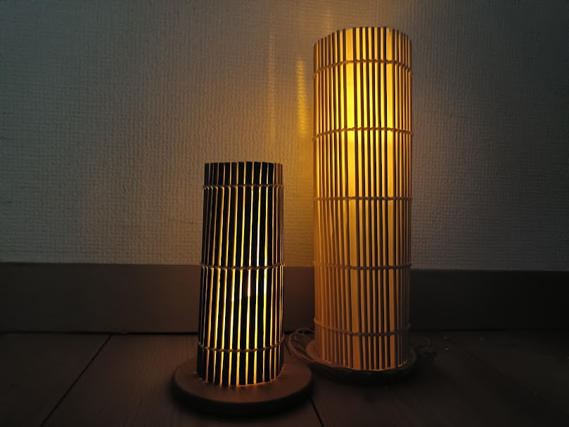 巻きすランタンDIY