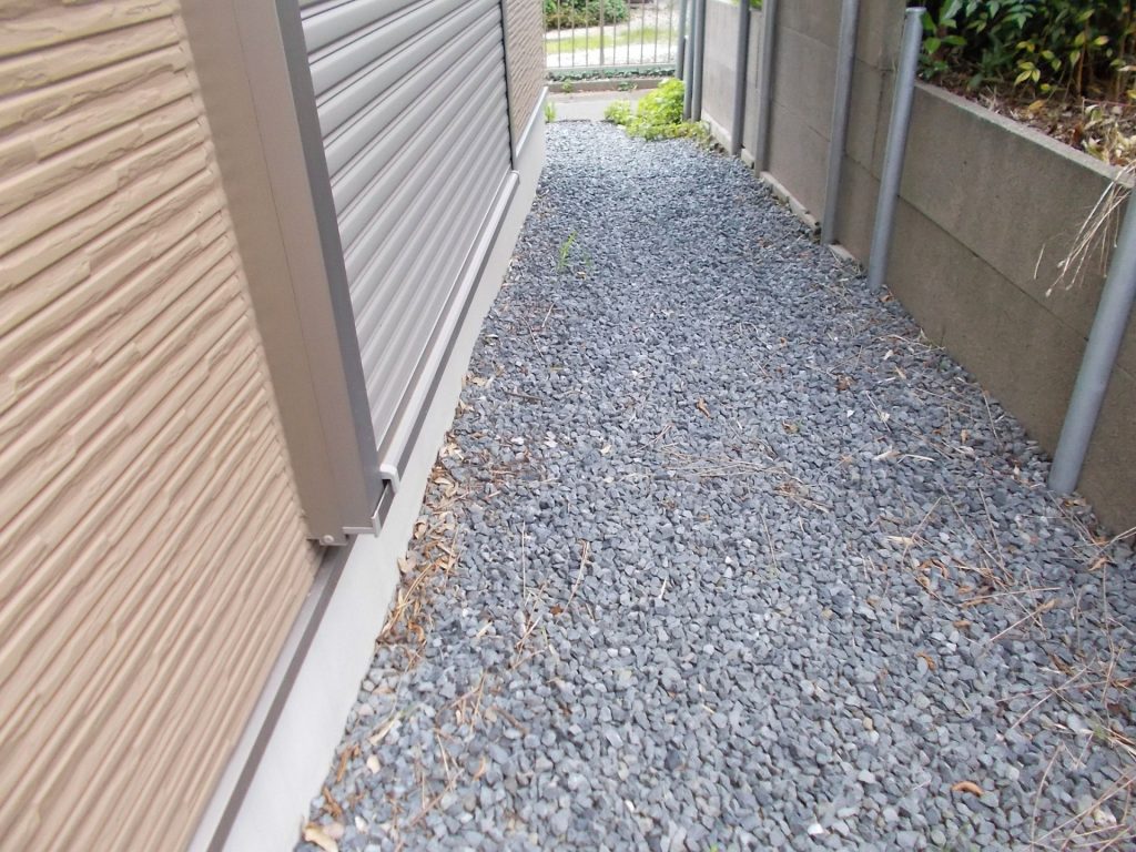 砂利敷きは防犯対策にもおすすめ