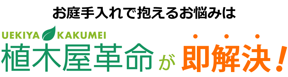 お庭手入れのお悩み