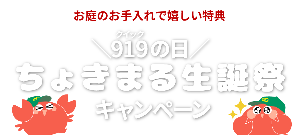 ～919の日～ちょきまる生誕祭キャンペーン【2025】