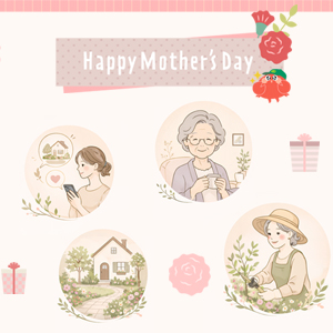 母の日への贈り物。『 植木屋 』をプレゼントしませんか？