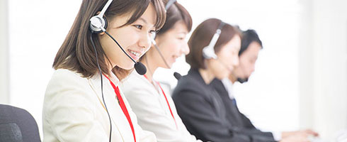 自社運営のコールセンター